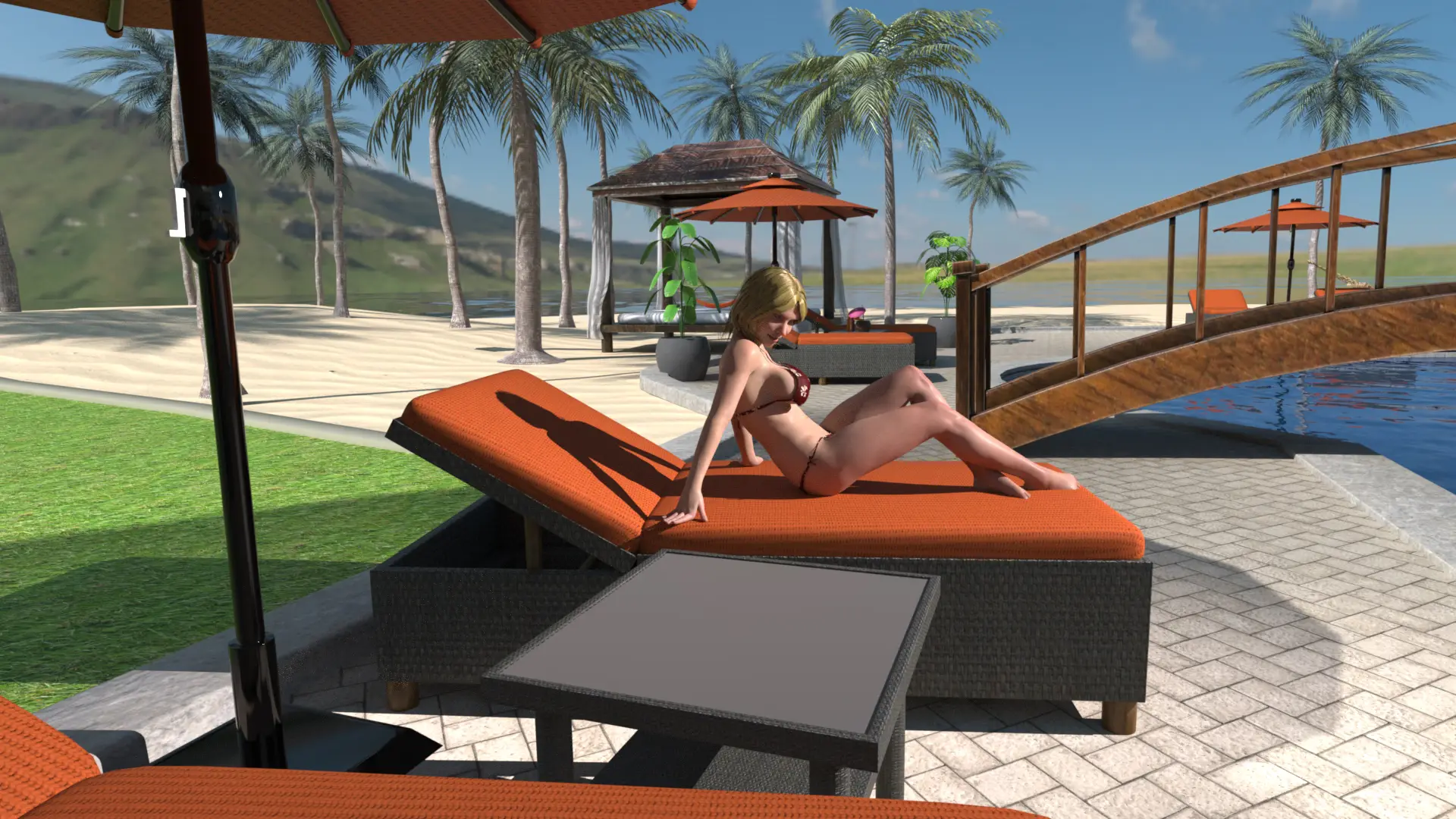 A Trip to Paradise gameplay screenshot 9 (Ren'Py adult game) by CGstudios – free download