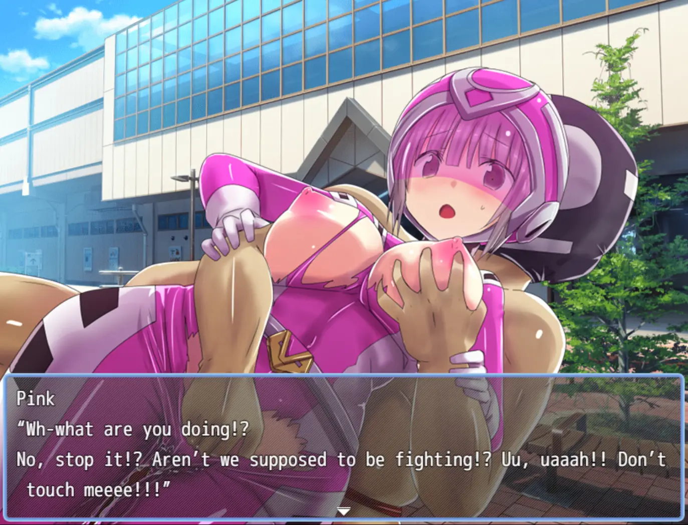 Hot-Blooded Innocent Squadron: Red and Pink gameplay screenshot 6 (RPGM adult game) by Reborn (リボン) – free download
