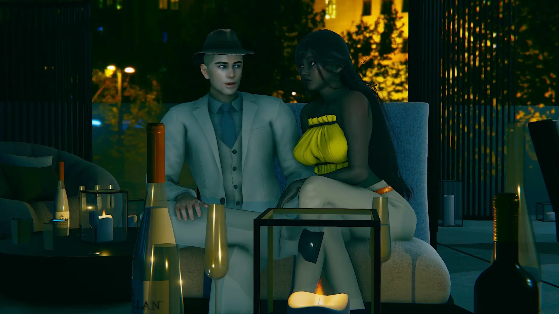 Blue Notes gameplay screenshot 10 (Ren'Py adult game) by Emailna – free download