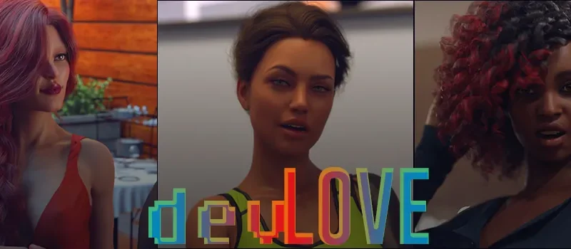 devLOVE cover 0.1.1 – Ren'Py adult game by Big Red Wolf free download