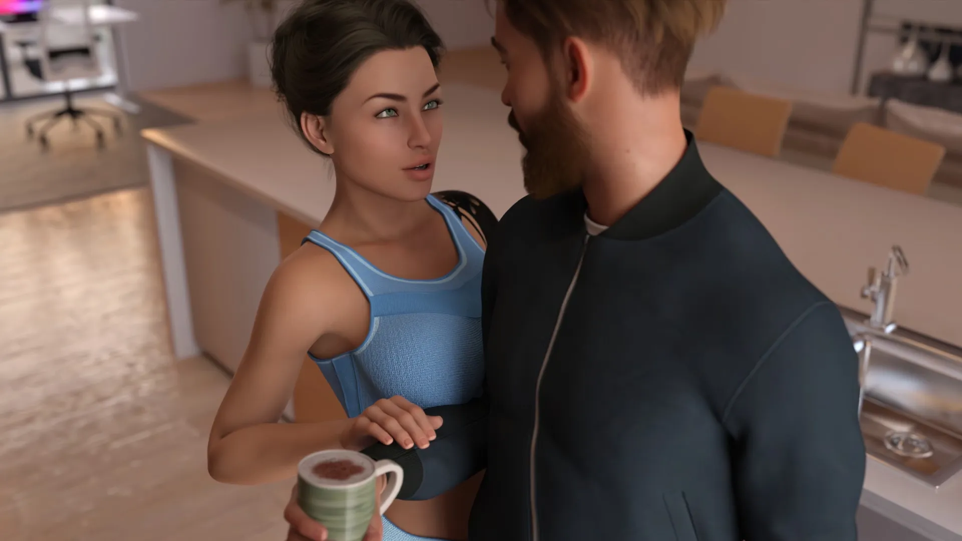 devLOVE gameplay screenshot 4 (Ren'Py adult game) by Big Red Wolf – free download