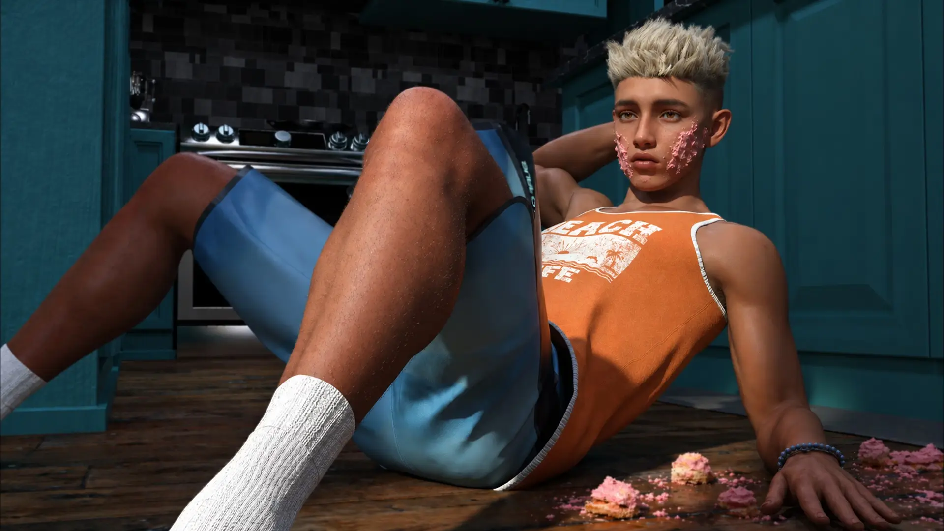 My Roommates Are Vampires gameplay screenshot 5 (Ren'Py adult game) by LandonLegends – free download