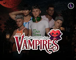 My Roommates Are Vampires cover 1.0 – Ren'Py adult game by LandonLegends free download