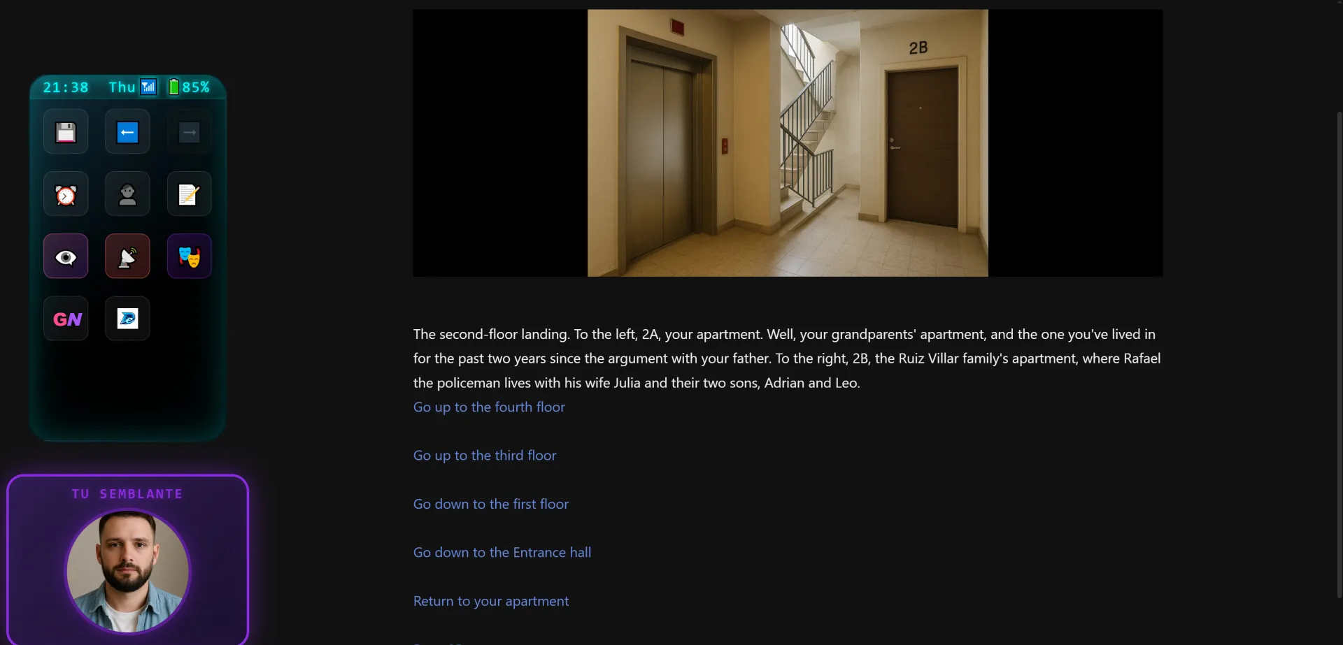 Gayworld app gameplay screenshot 1 (HTML adult game) by Delamugre – free download
