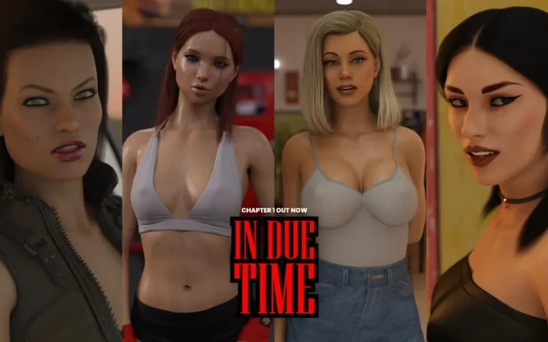 In Due Time cover Chapter 1 – Ren'Py adult game by Greebo Games free download