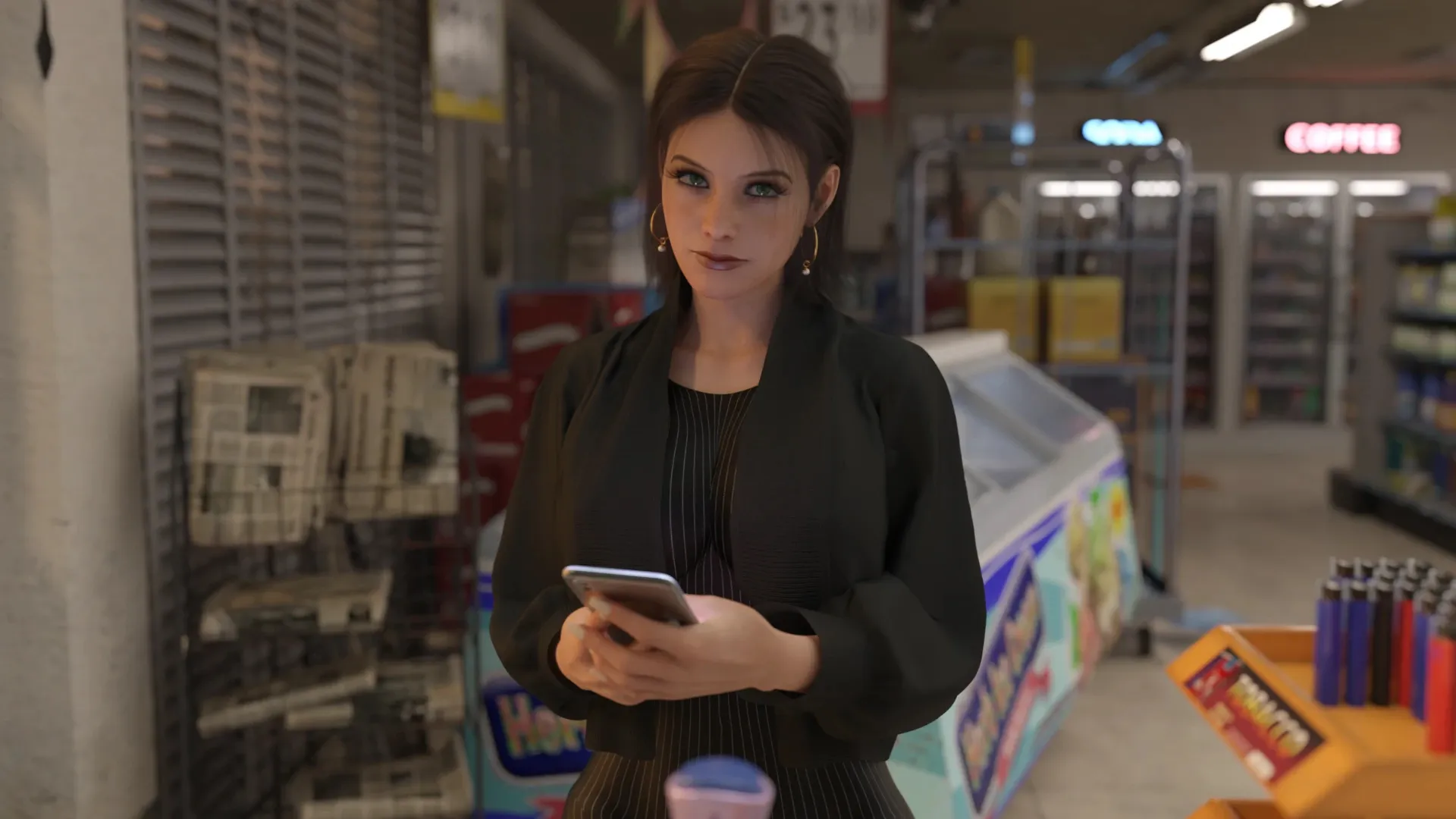In Due Time gameplay screenshot 1 (Ren'Py adult game) by Greebo Games – free download