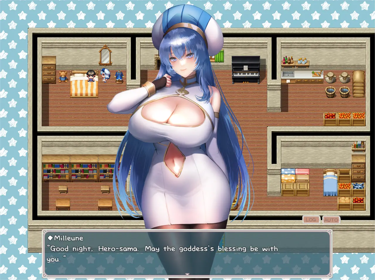 Me and Succubus gameplay screenshot 11 (Ren'Py adult game) by sugar*plum – free download