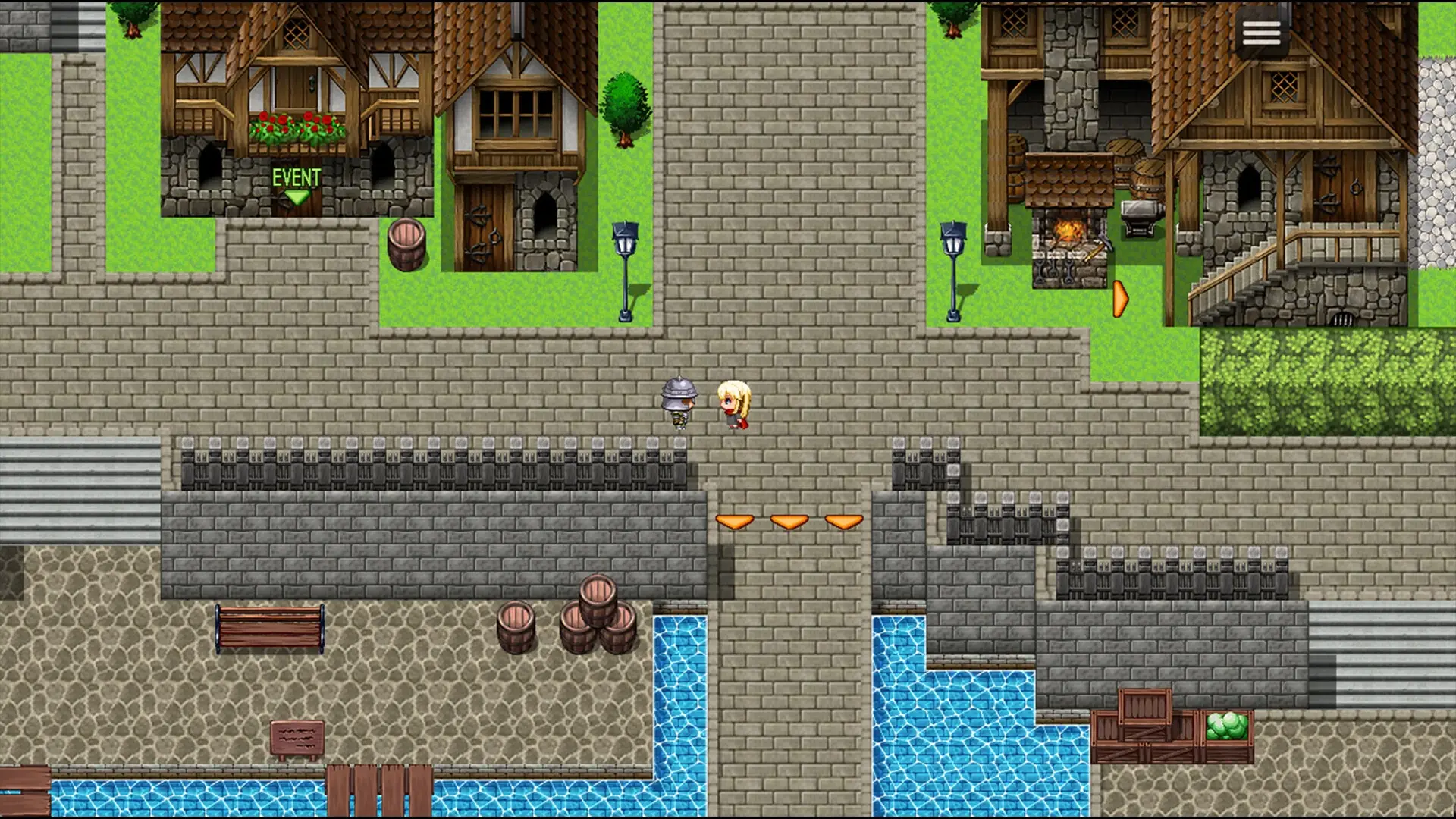 Fallen Adventurer Anna gameplay screenshot 7 (RPGM adult game) by もりもり屋 – free download