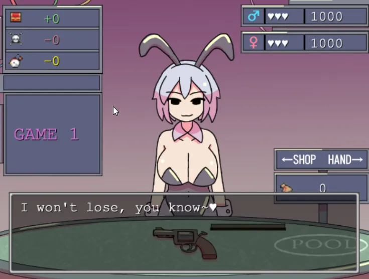 Chamber Game gameplay screenshot 2 (Wolf RPG adult game) by HUNGRY CAMP – free download