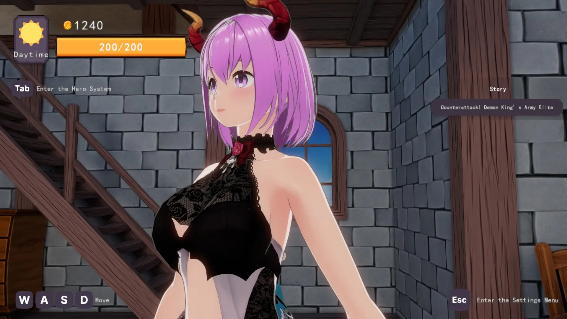God’s Blessing On That Desire World! gameplay screenshot 15 (Unity adult game) by Summer Clouds (夏雲) – free download