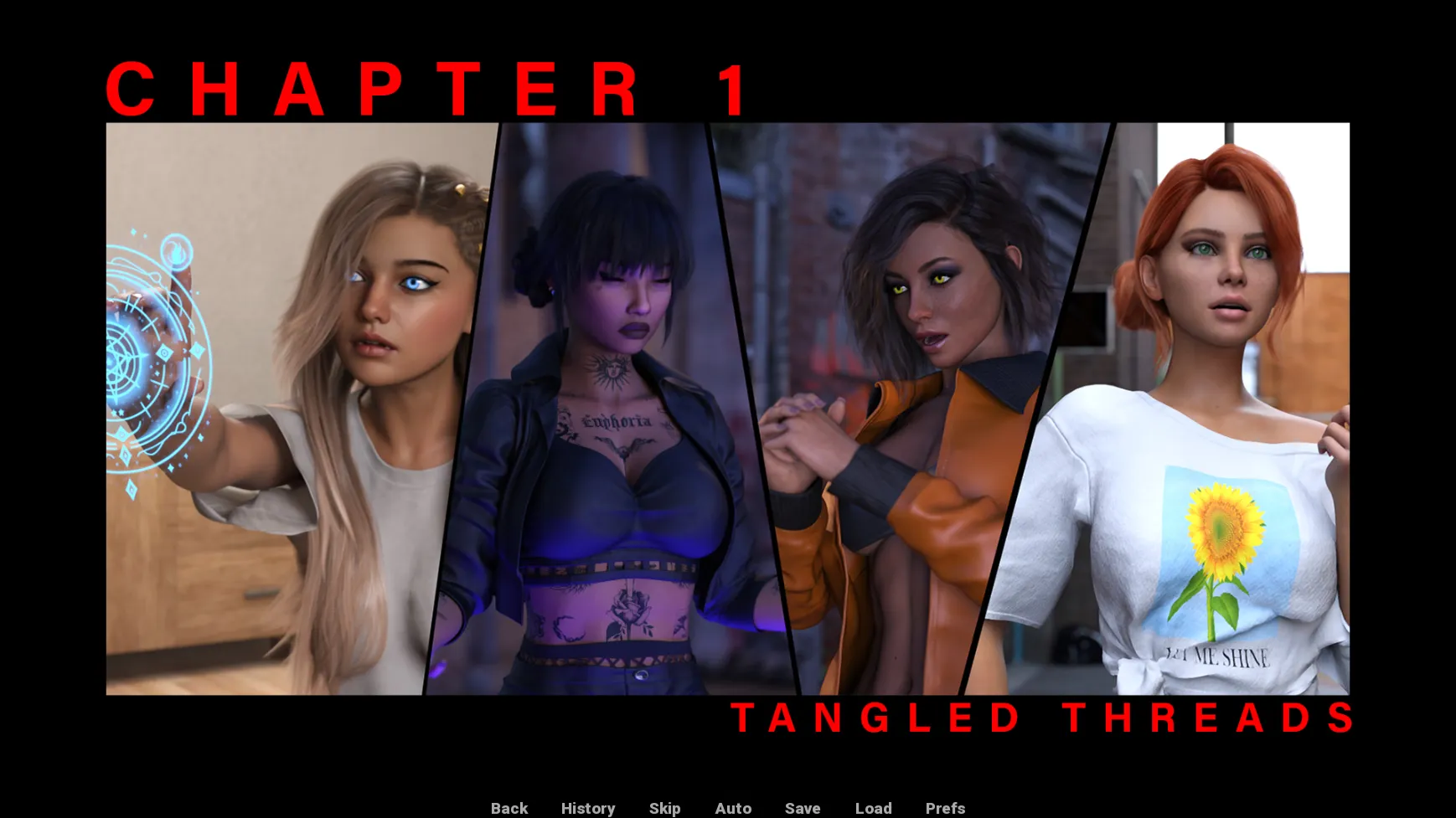 Tangled Threads gameplay screenshot 17 (Ren'Py adult game) by Redwood Watch – free download