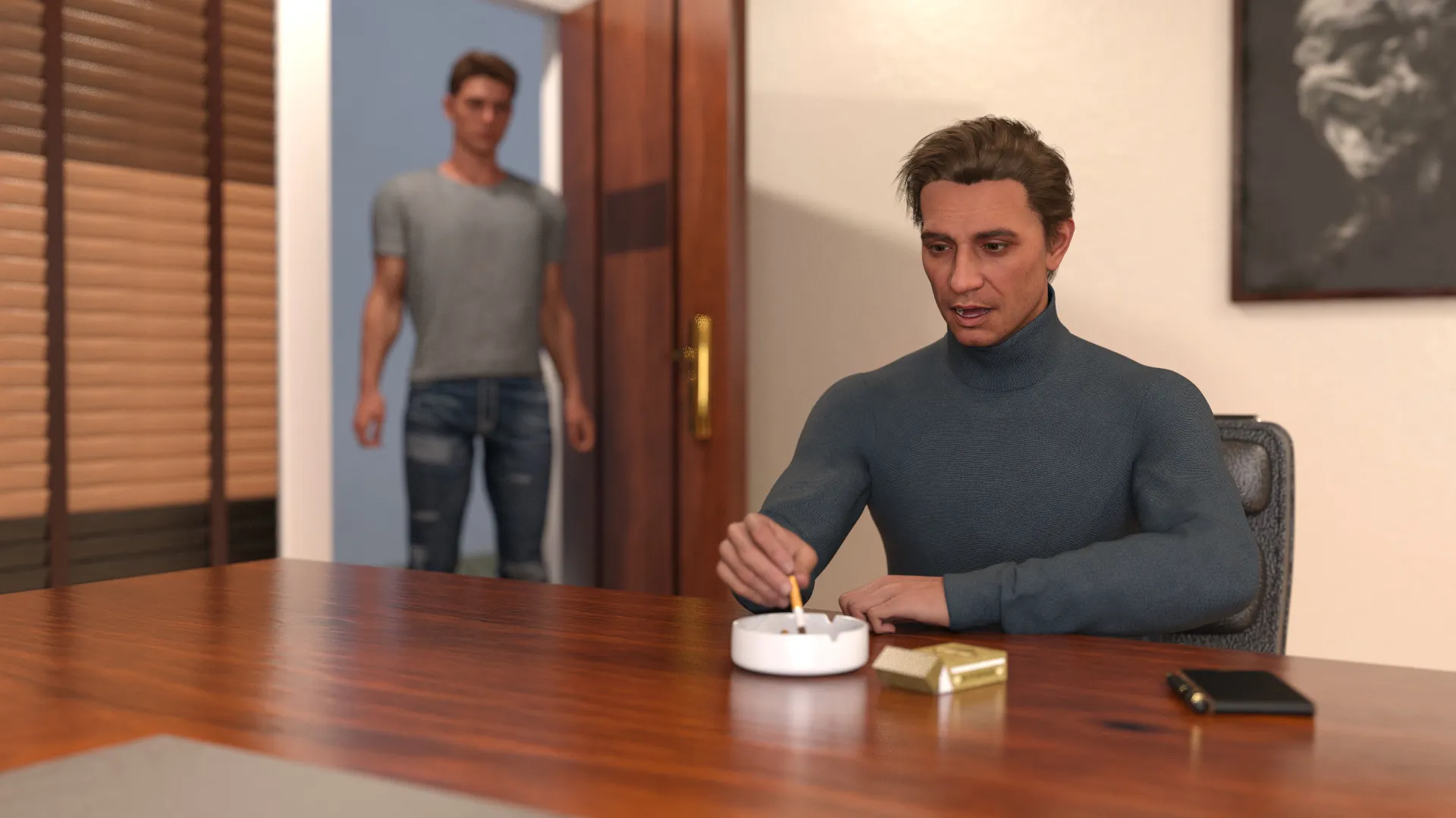 Tangled Threads gameplay screenshot 13 (Ren'Py adult game) by Redwood Watch – free download