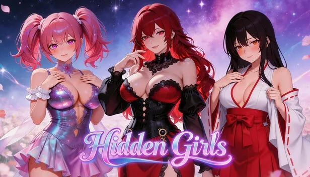 Hidden Girls cover Final – Unity adult game by DigitalDream free download
