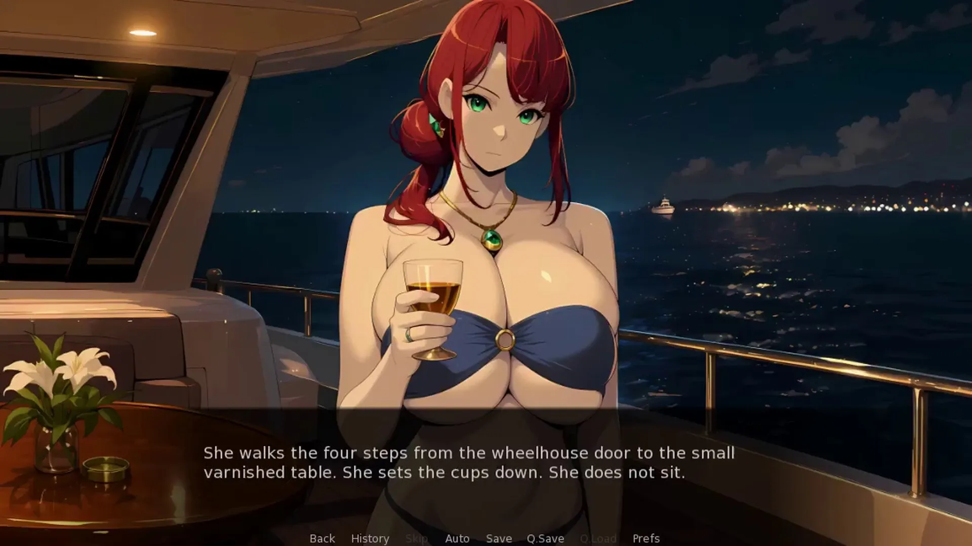 Hearts in Open Water gameplay screenshot 7 (Ren'Py adult game) by Creamhouse – free download