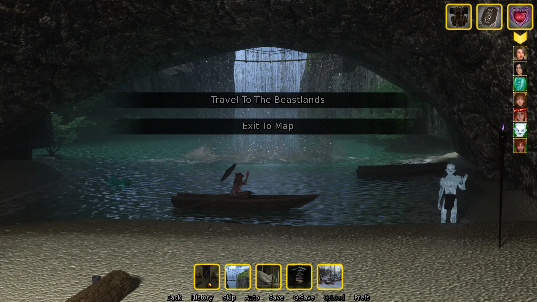 Dragon Incarnate gameplay screenshot 12 (Ren'Py adult game) by Agent Nova – free download