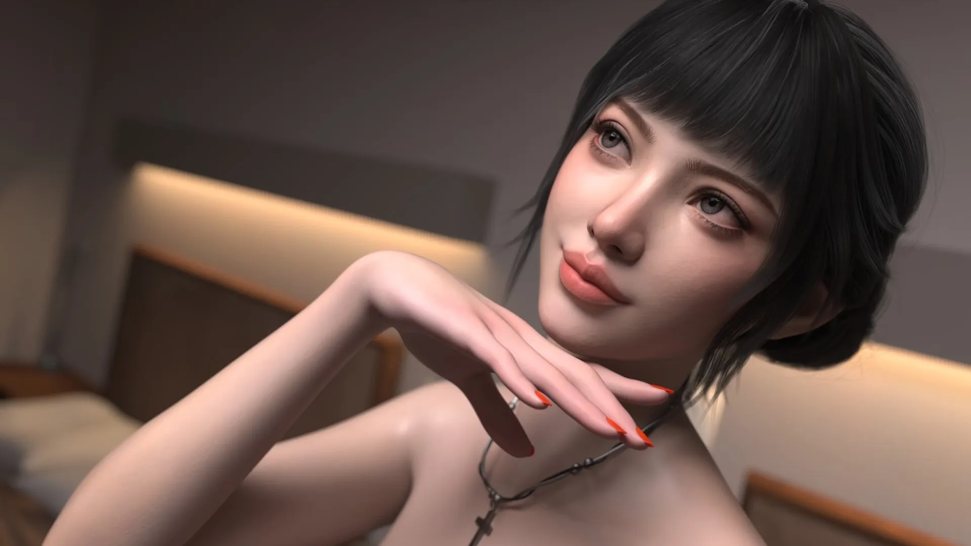 Ghost of Tokyo gameplay screenshot 4 (Ren'Py adult game) by Shadow Veil Studios – free download