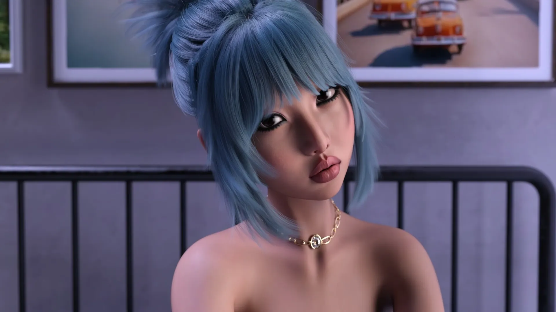 Ghost of Tokyo gameplay screenshot 3 (Ren'Py adult game) by Shadow Veil Studios – free download