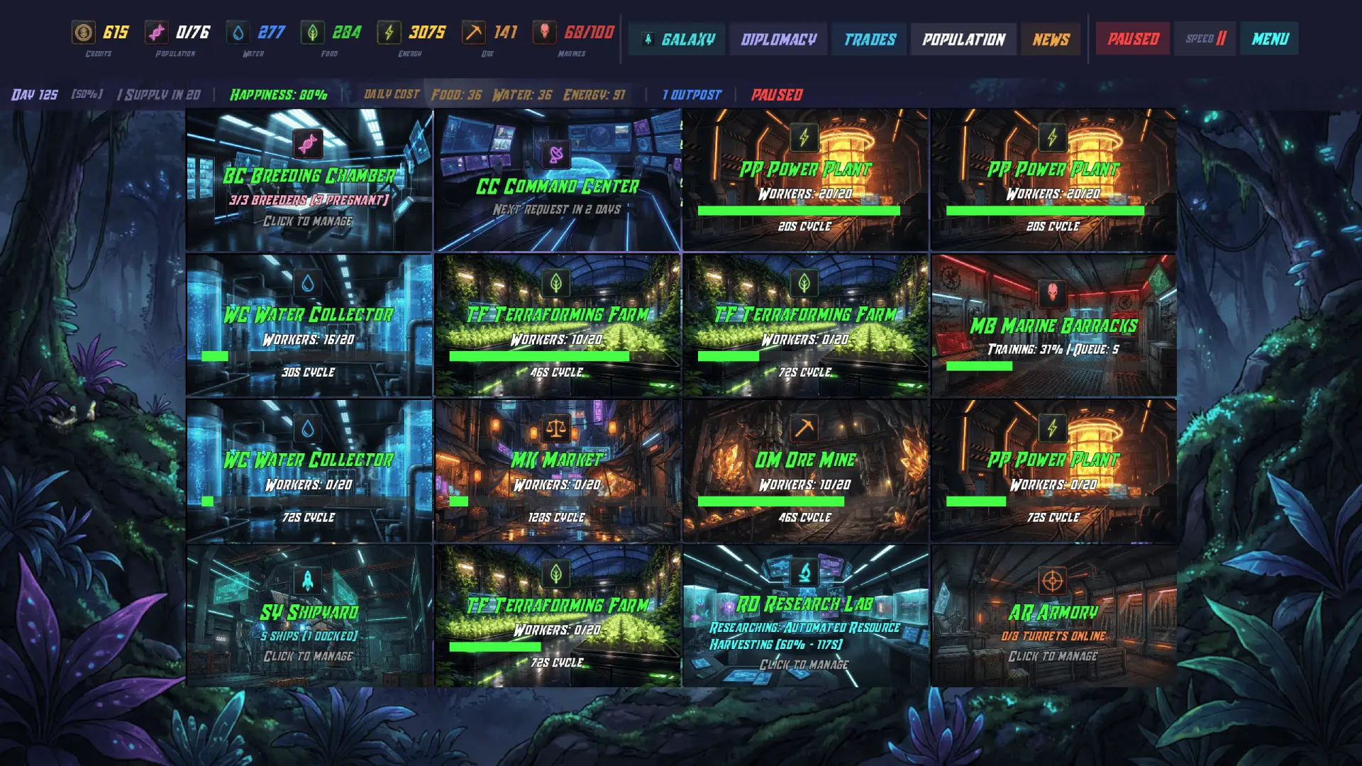 Exilium: Breeding Imperium gameplay screenshot 7 (Ren'Py adult game) by Nocturnal Illusions – free download