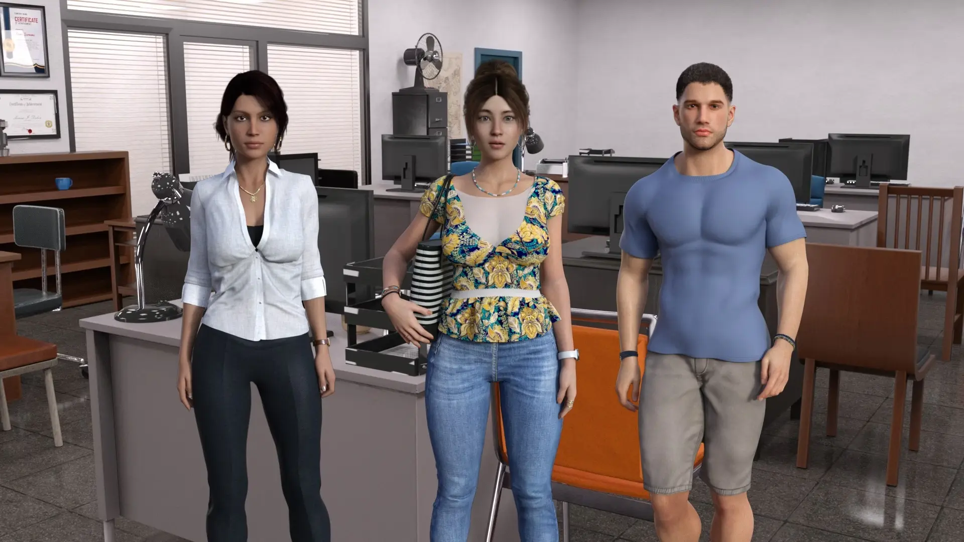 The Journalist gameplay screenshot 9 (Ren'Py adult game) by Chilling Dino – free download