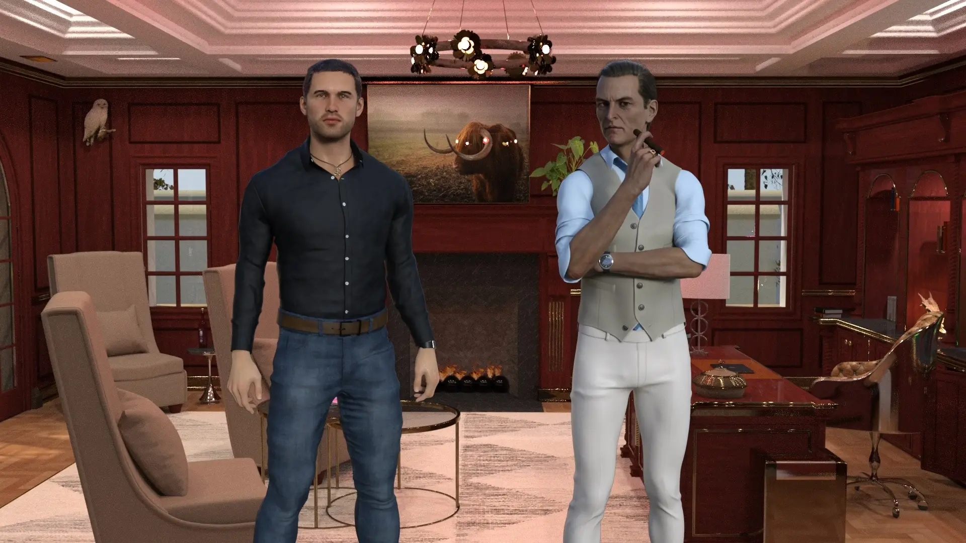 The Journalist gameplay screenshot 17 (Ren'Py adult game) by Chilling Dino – free download