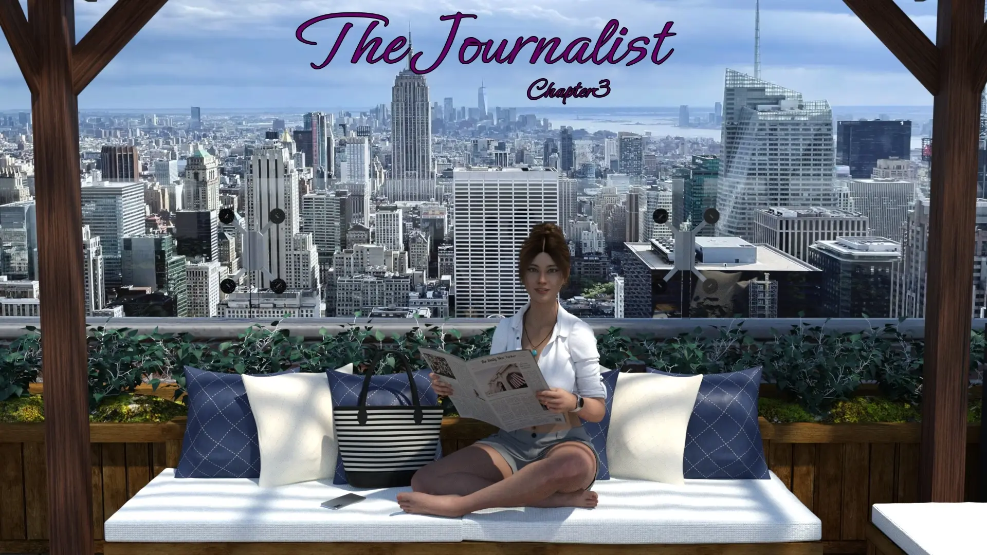 The Journalist cover Chapter 3 Fixed – Ren'Py adult game by Chilling Dino free download
