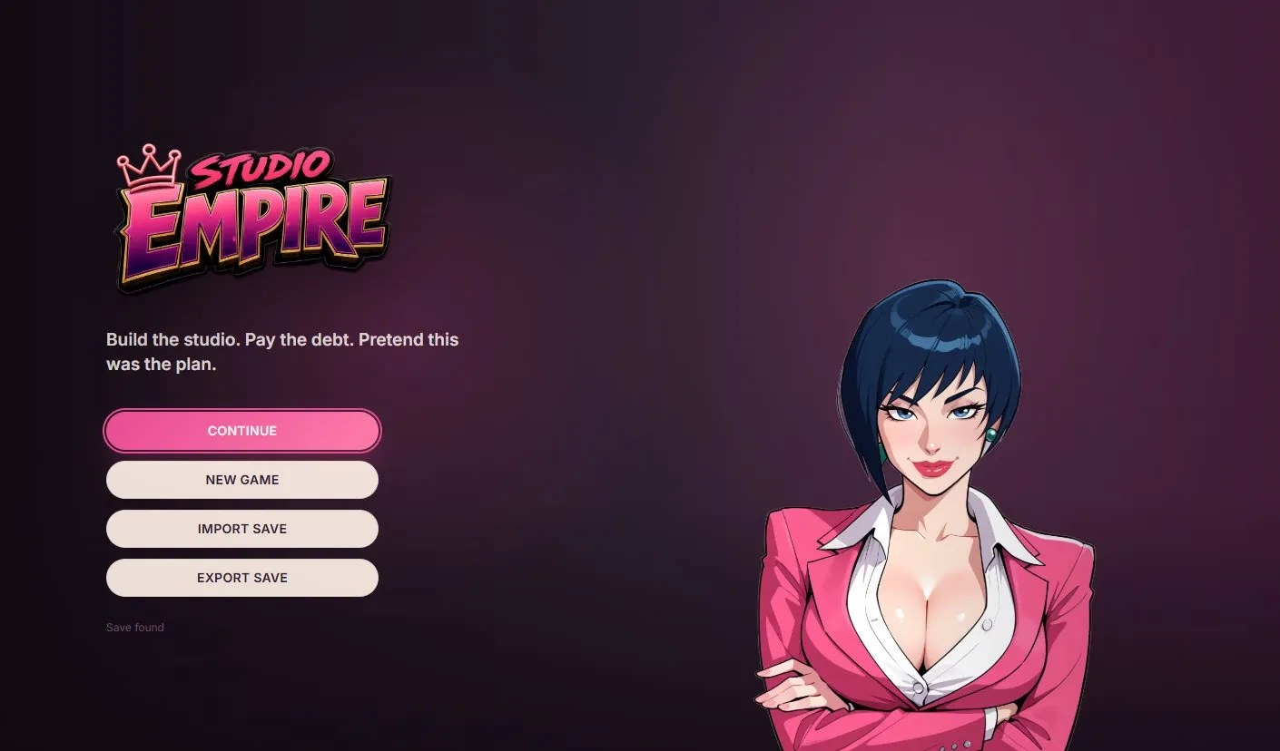 Studio Empire gameplay screenshot 1 (Others adult game) by RedLightStrategy – free download
