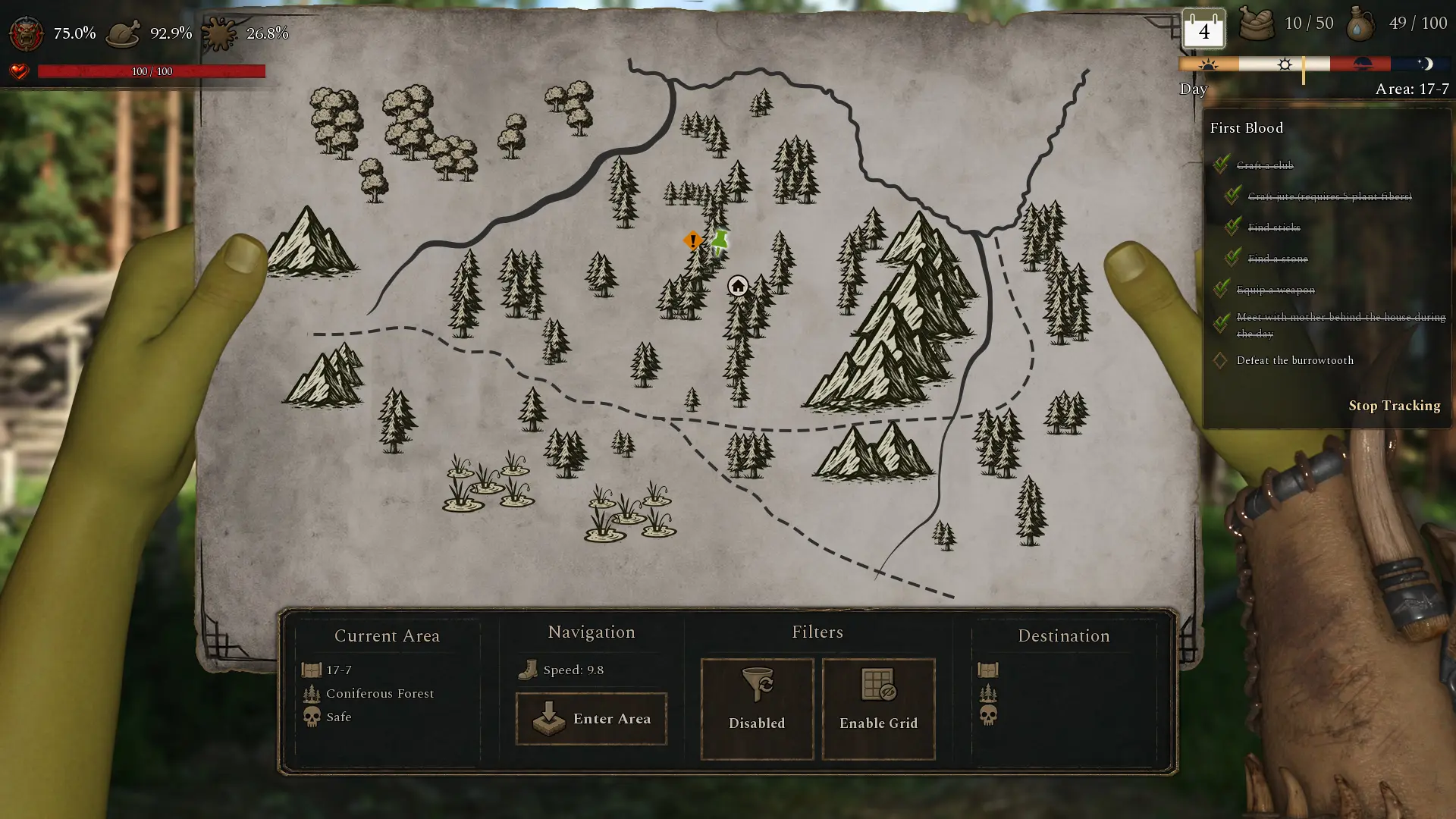 Nazaris: Wildblood gameplay screenshot 6 (Ren'Py adult game) by VOL Projects – free download