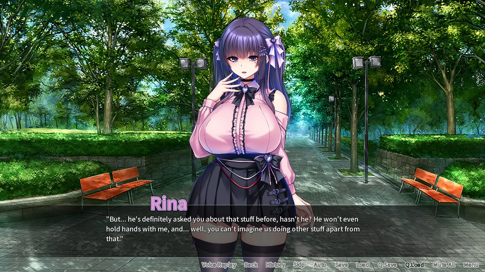 How to Train Your Bro’s Girlfriend gameplay screenshot 9 (Ren'Py adult game) by Miel – free download