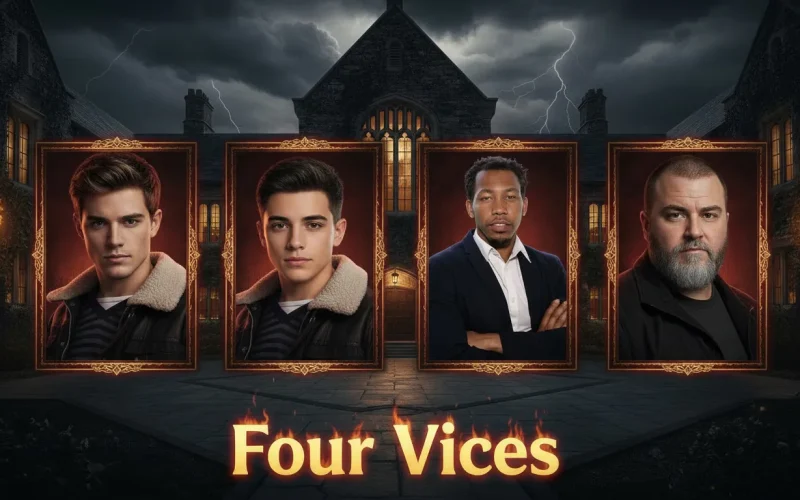 Four Vices cover 1.0 – HTML adult game by Aulus free download