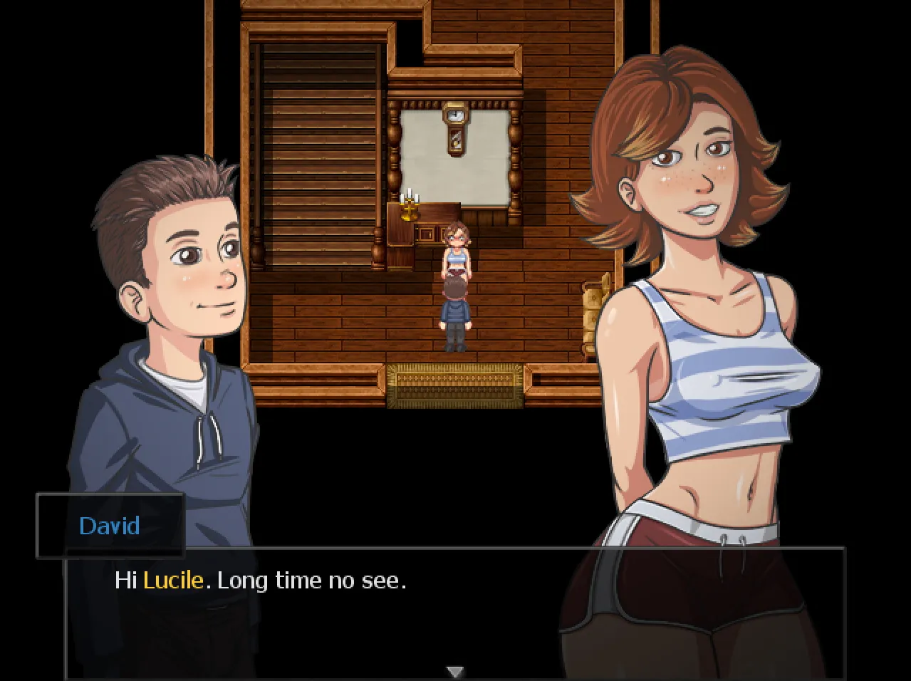 Bones’ Tales: The Manor gameplay screenshot 4 (RPGM adult game) by Dr Bones – free download