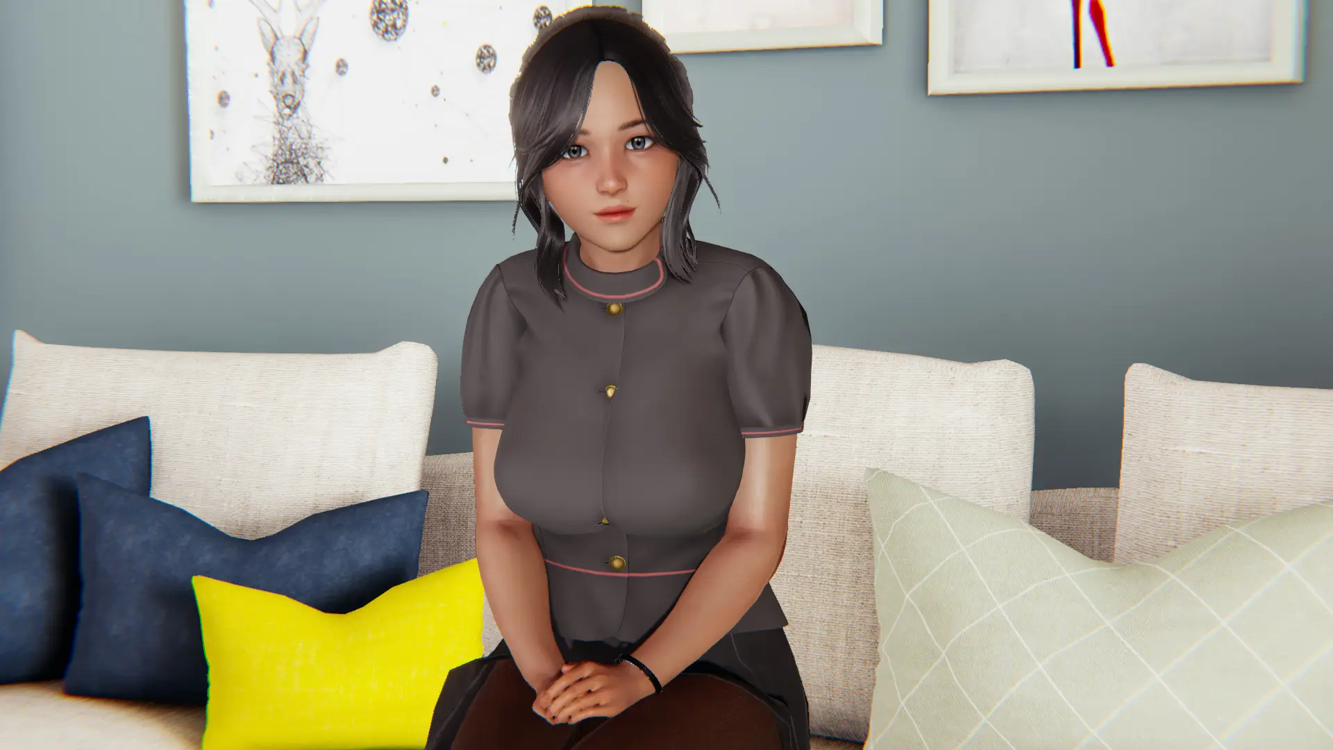 Maids and Maidens gameplay screenshot 4 (Ren'Py adult game) by Raybae Games – free download