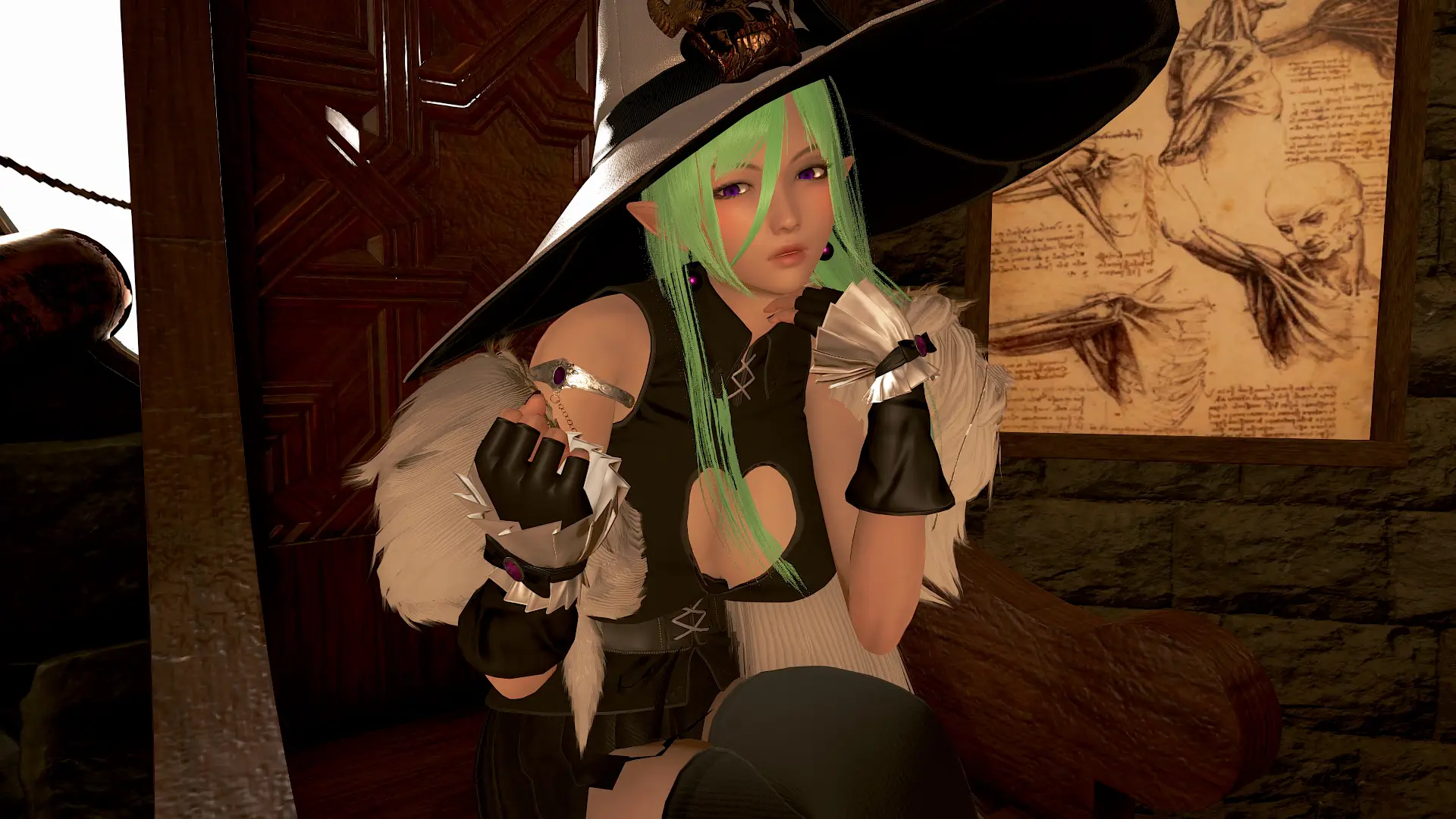 Oppai Odyssey gameplay screenshot 2 (Ren'Py adult game) by Cryoxxx – free download
