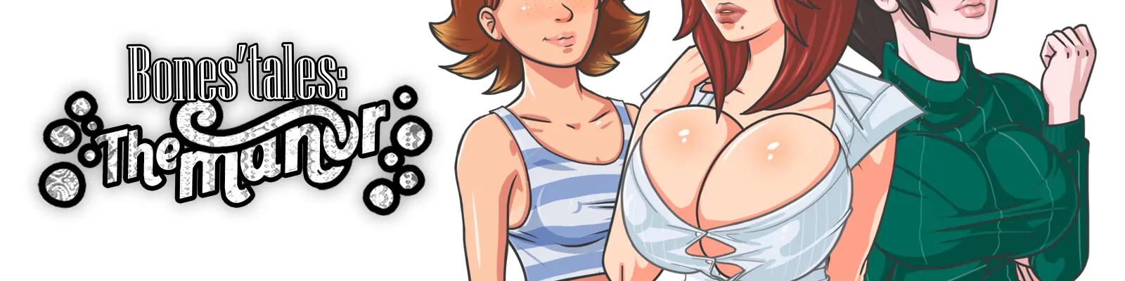 Bones’ Tales: The Manor cover 0.31.4 Hotfix – RPGM adult game by Dr Bones free download
