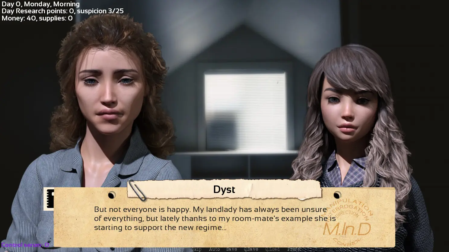 Take Over gameplay screenshot 2 (Ren'Py adult game) by Studio Dystopia – free download