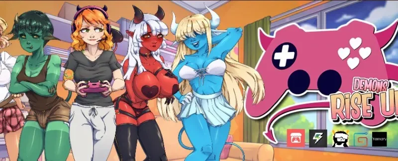 Demons Rise Up cover Final – Ren'Py adult game by berryisvibin free download