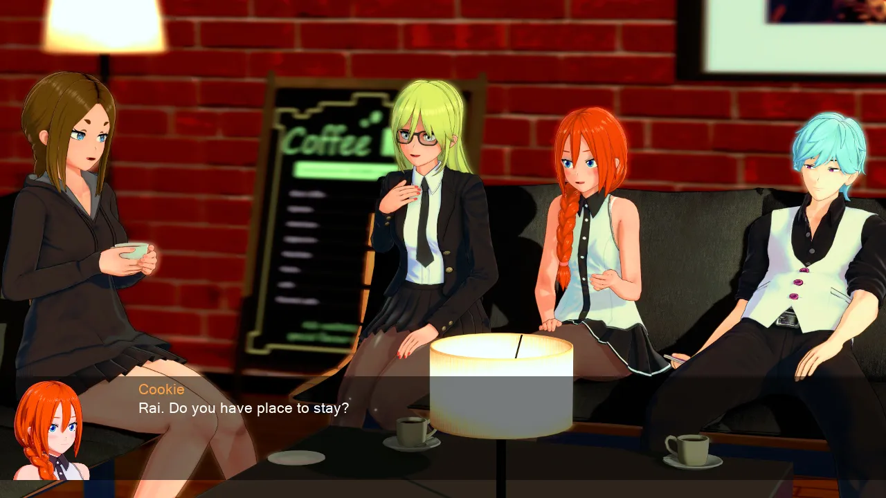Secret Care Cafe gameplay screenshot 10 (Others adult game) by Rare Alex – free download
