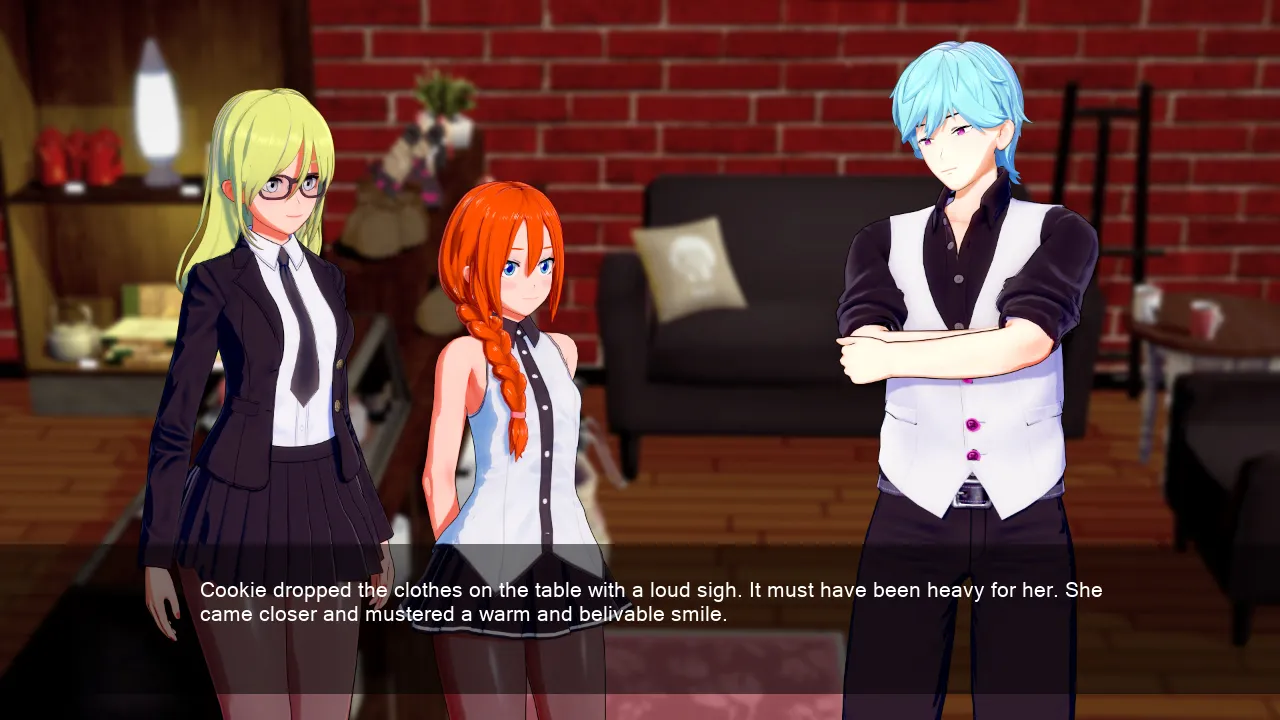 Secret Care Cafe gameplay screenshot 15 (Others adult game) by Rare Alex – free download