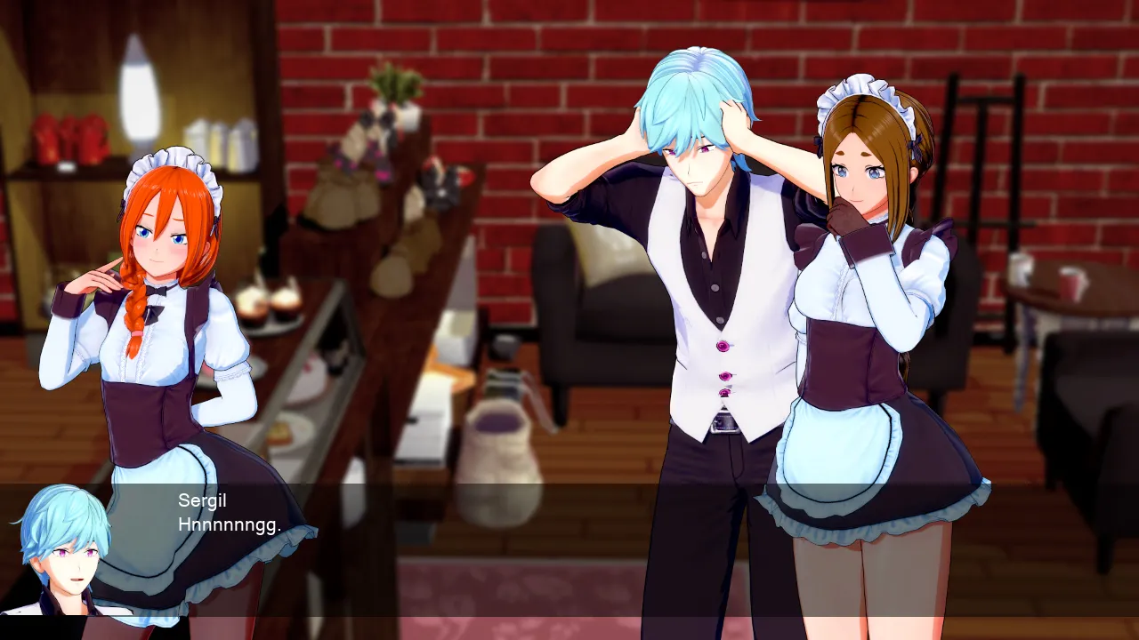 Secret Care Cafe gameplay screenshot 18 (Others adult game) by Rare Alex – free download