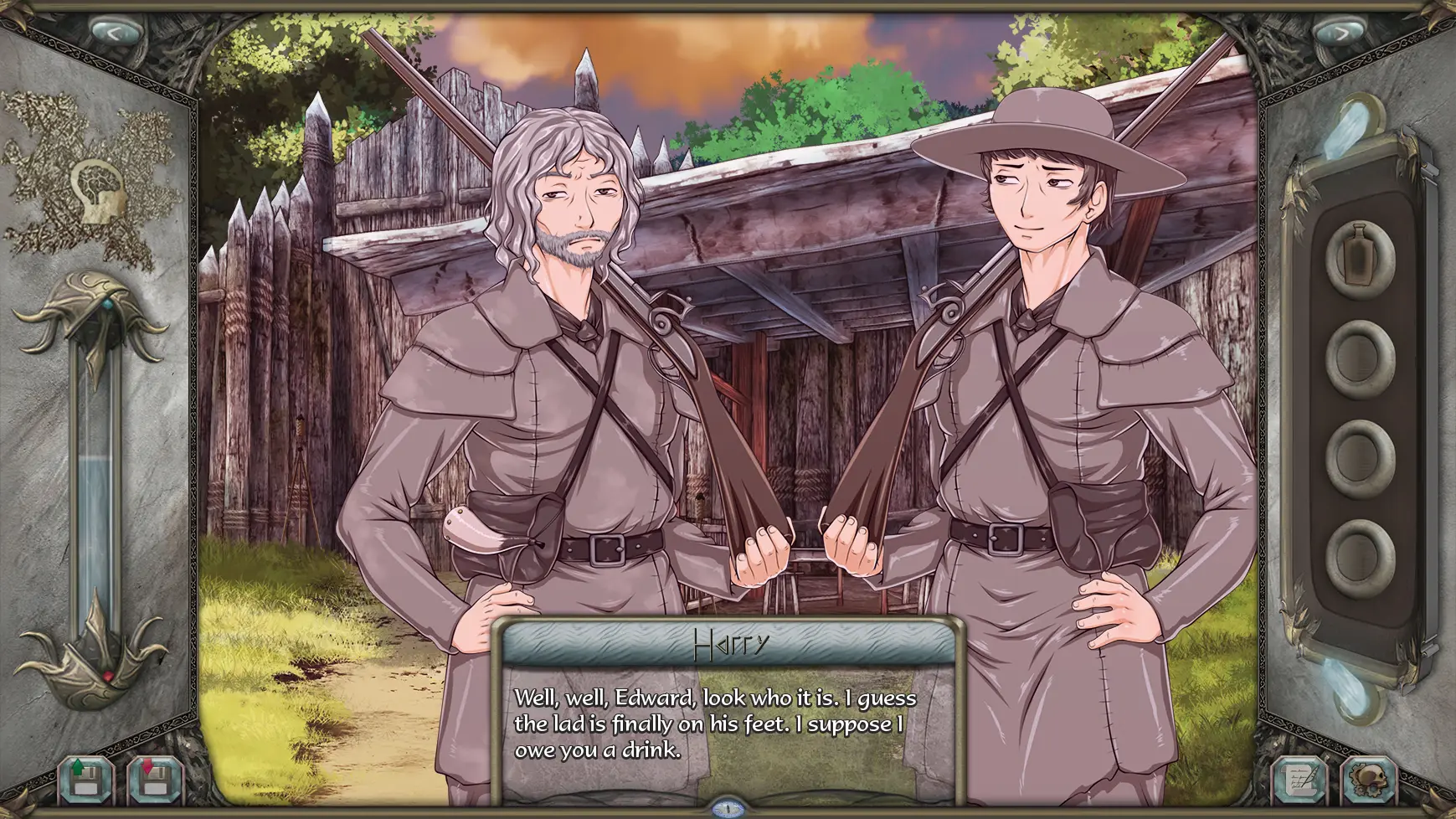 Shadow Island gameplay screenshot 1 (Ren'Py adult game) by Redikal – free download