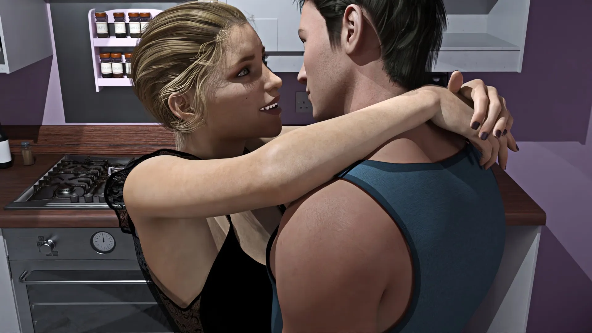Come Home gameplay screenshot 7 (Ren'Py adult game) by R.J. Rhodes – free download
