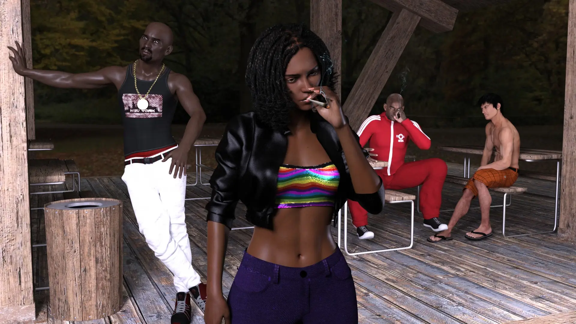 Come Home gameplay screenshot 10 (Ren'Py adult game) by R.J. Rhodes – free download