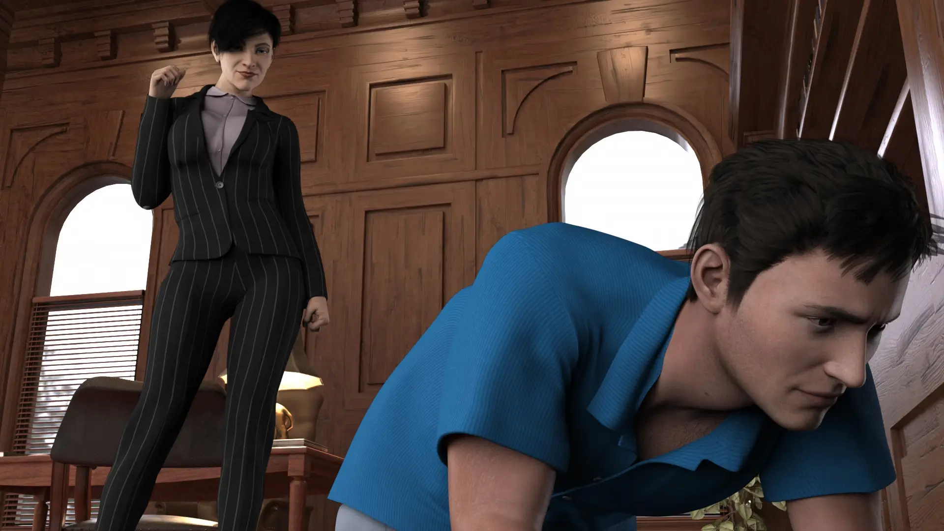 Come Home gameplay screenshot 17 (Ren'Py adult game) by R.J. Rhodes – free download