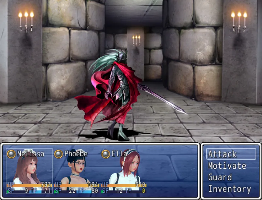 Maids & Masters gameplay screenshot 1 (RPGM adult game) by The Mithril Hourglass – free download