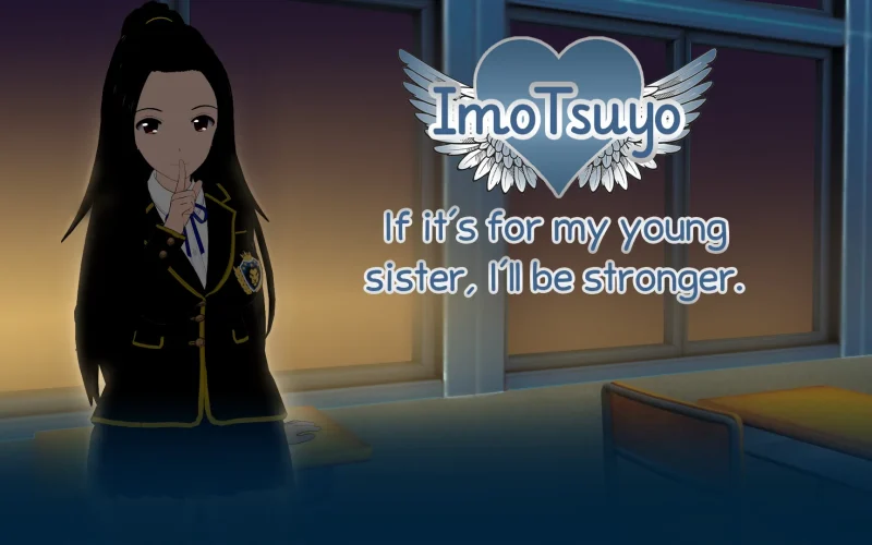 ImoTsuyo: If It’s for My Young Sister, I’ll Be Stronger cover 0.31.1 – Ren'Py adult game by otaku_argento free download