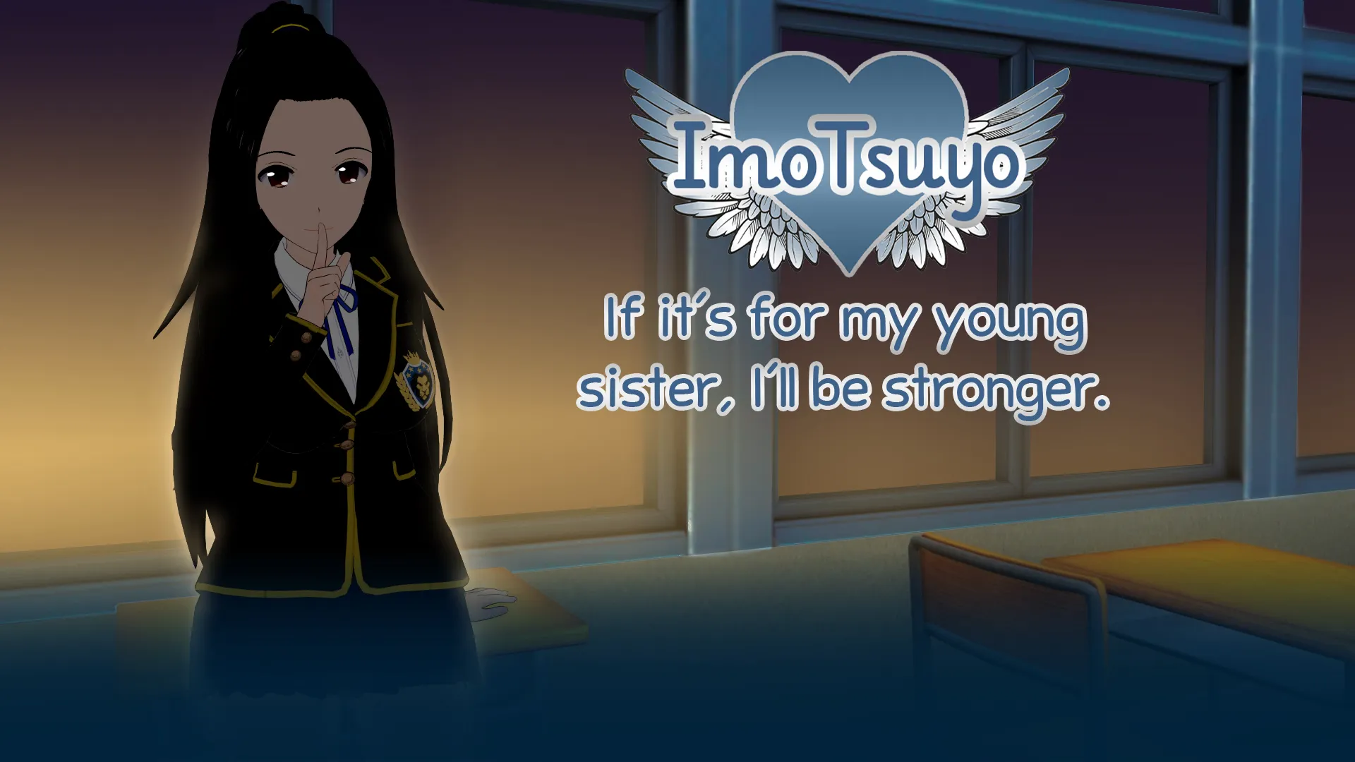 ImoTsuyo: If It’s for My Young Sister, I’ll Be Stronger cover 0.31.1 – Ren'Py adult game by otaku_argento free download