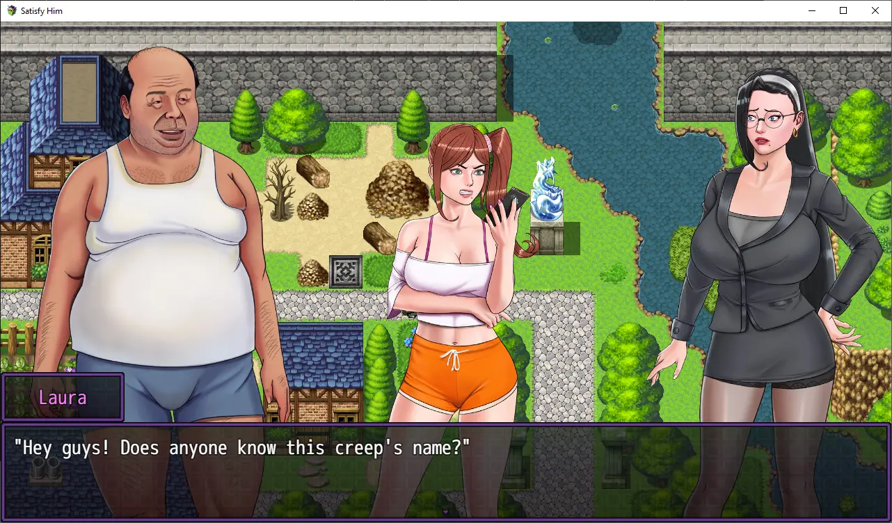 Satisfy Him gameplay screenshot 5 (RPGM adult game) by Onedge – free download