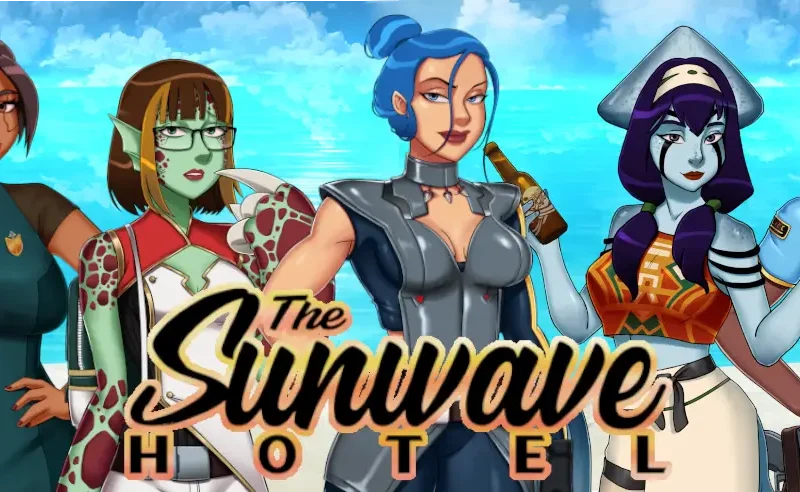 Sunwave Hotel cover 14.17a – Unity adult game by Wildquill free download