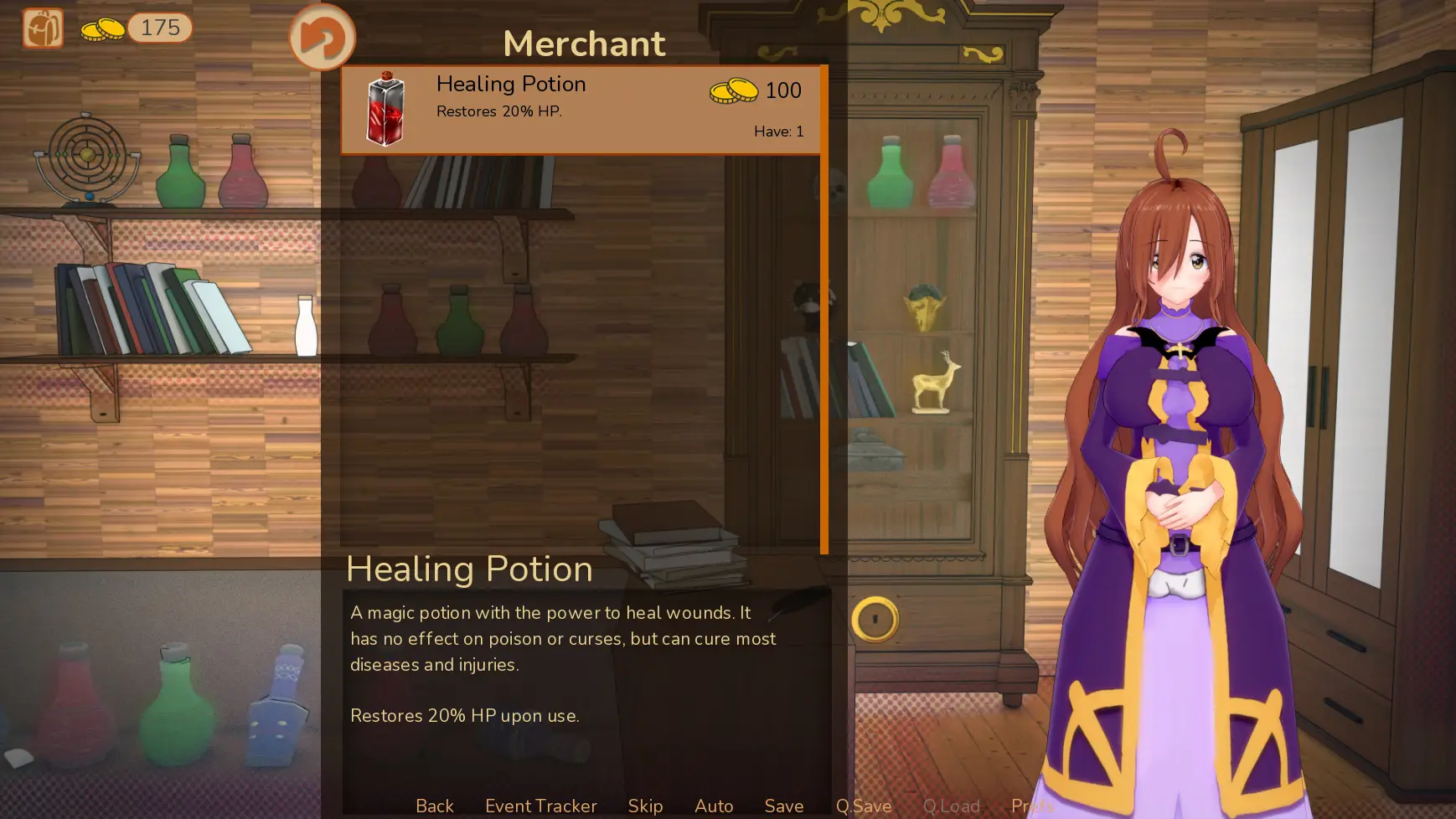 Adventurer Trainer gameplay screenshot 15 (Ren'Py adult game) by PastryIRL – free download