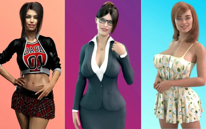Temptations of Love cover Episode 3 - Final – Ren'Py adult game by Ruby Romance Games free download