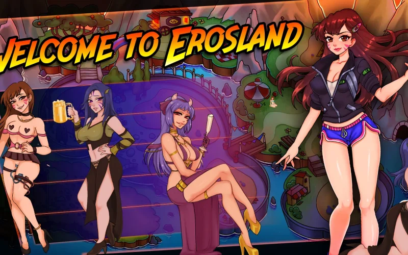 Welcome to Erosland cover 1.0 – Ren'Py adult game by PiXel Games free download